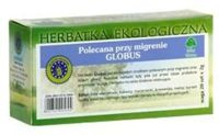GLOBUS herbatka ekologiczna polecana przy migrenie
