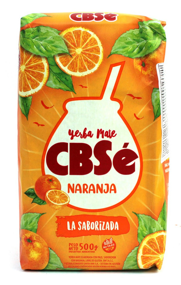 CBSe Naranja Yerba Mate
