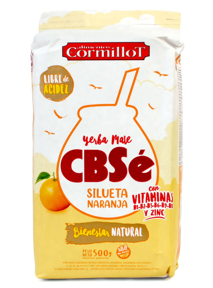 CBSe Silueta Naranja Yerba Mate