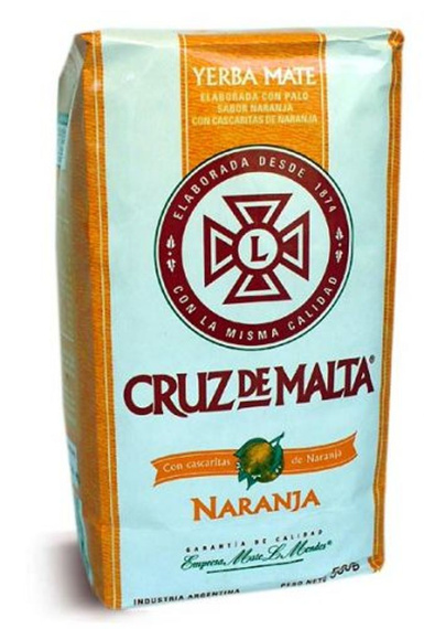 Cruz de Malta Naranja Yerba Mate