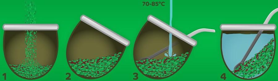 Jak przygotować napar yerba mate Yerba mate - przygotowanie naparu z ostrokrzewu paragwajskiego