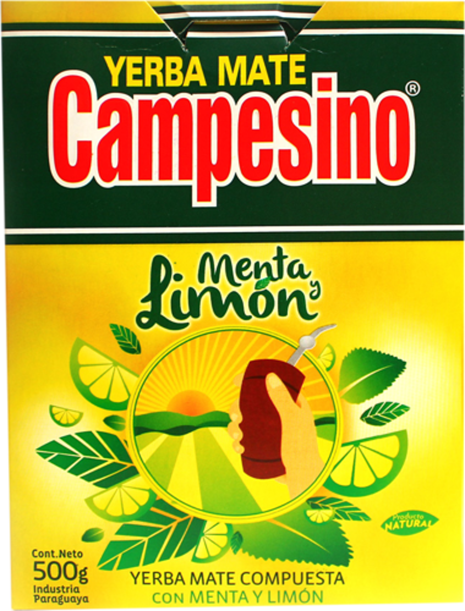 Campesino - Menta Limon Miętowo Cytrynowa | yerba mate | 500g