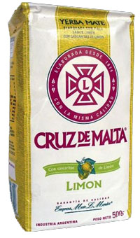 Yerba mate CRUZ DE MALTA LIMON