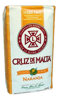 Yerba mate CRUZ DE MALTA NARANJA