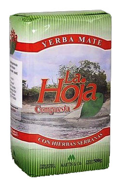 Yerba mate LA HOJA COMPUESTA