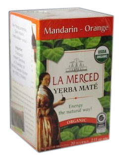 Yerba mate LA MERCED MANDARIN