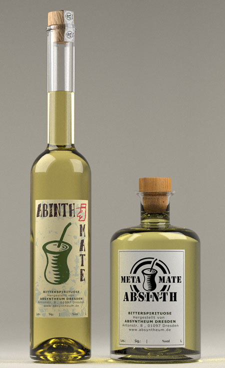 Absynt z yerba mate