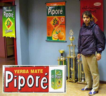 Yerba mate Pipore i autor tekstu