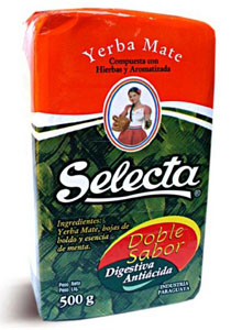 Yerba mate SELECTA DOBLE SABOR