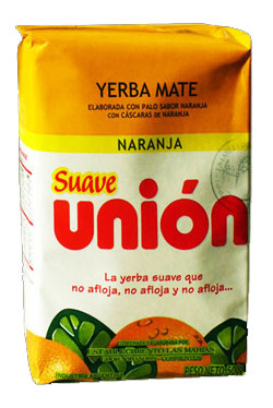 Yerba mate UNION NARANJA