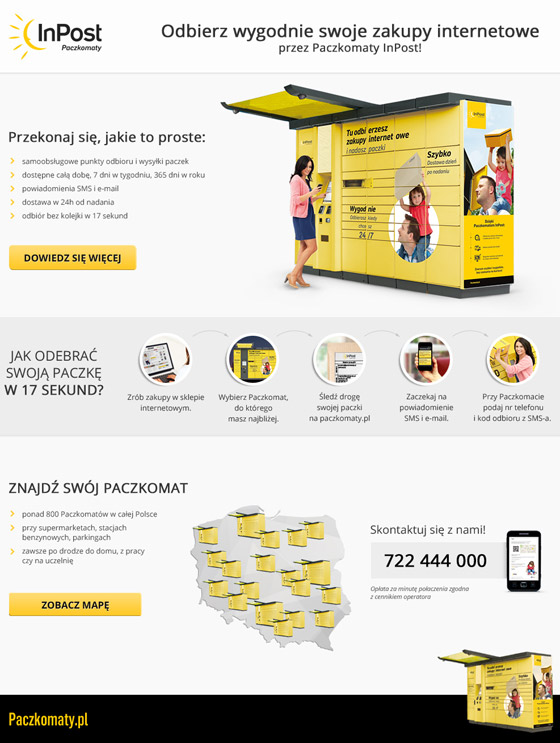 PACZKOMATY INPOST minisite