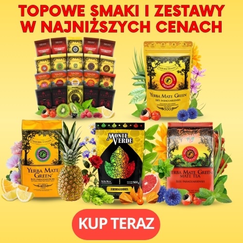 Topowe smaki yerba mate w najniższych cenach!