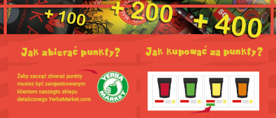 Program lojalnościowy: Produkty za punkty!