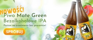 Piwo bezalkoholowe z najlepszą Yerba Mate Green Mas Energia Guarana
