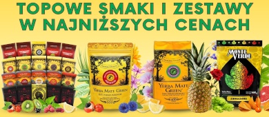 NAJLEPSZE topowe smaki i zestawy yerba mate w NAJNIŻSZYCH CENACH!