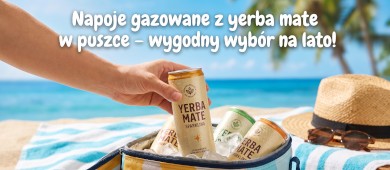Napoje gazowane z yerba mate w puszce – wygodny wybór na lato!