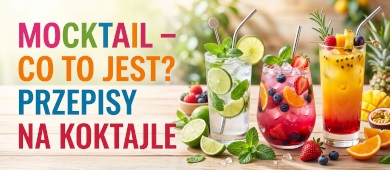 Mocktail – co to jest? Przepisy na bezalkoholowe koktajle