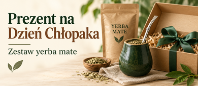 Prezent na Dzień Chłopaka - pomysły dla miłośnika yerba mate, kawy i herbaty