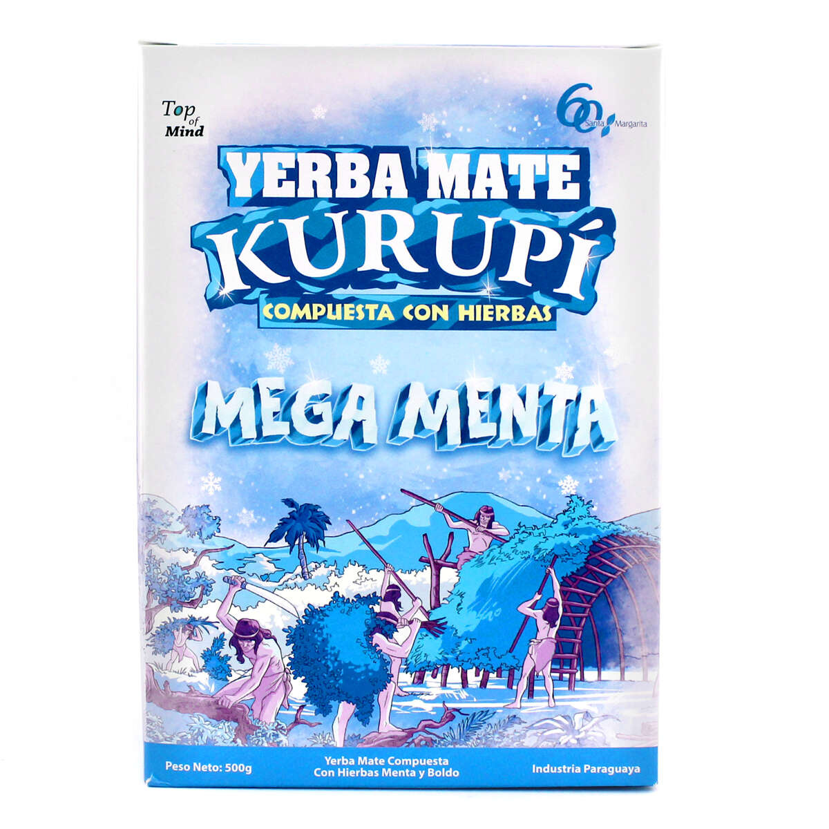 Yerba Mate Kurupi MEGA MENTA 500g, 0.5 kg