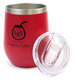 Termiczny kubek - matero do yerba mate Termolid Rojo z przykrywką od Gaucho Cebar 350 ml