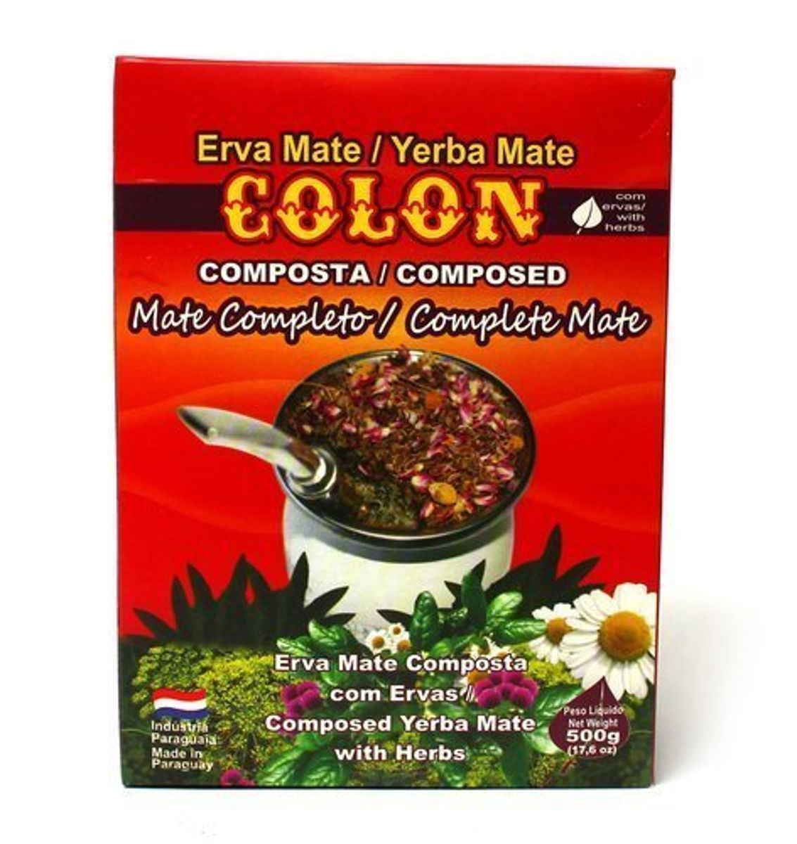 Colon Completo Ziołowa Paragwajska Yerba Mate, 0.5 kg