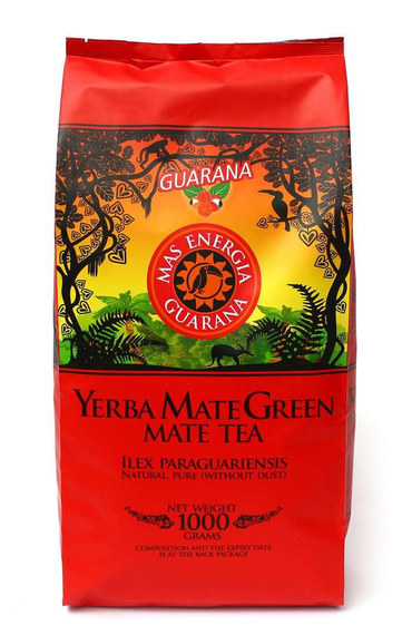 Yerba Mate (4 kilo) = Rosamonte Elaborada 2x1kg Mate Green Guarana 1kg El Pajaro 1kg