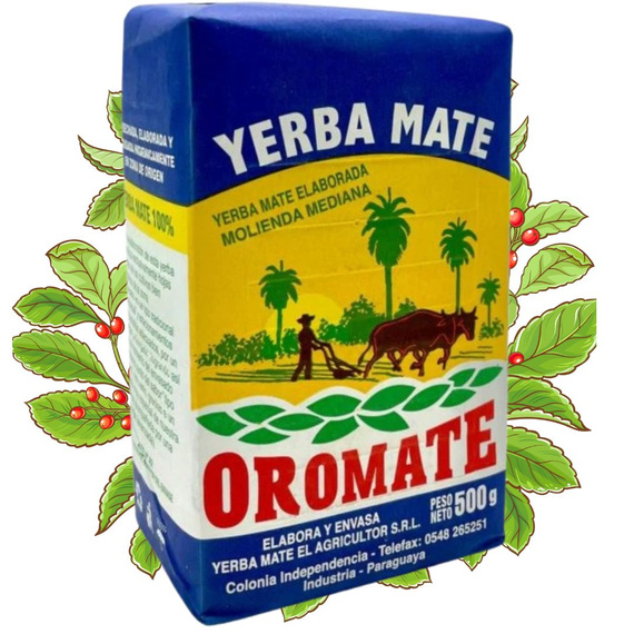 Yerba Mate Oromate Traditional Molienda Mediana 500g