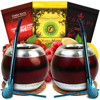 Zestaw yerba mate Green tykwa bombilla dla dwojga
