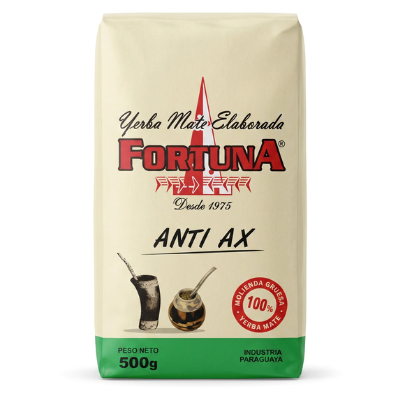 Yerba Mate Fortuna Anti Ax 500g