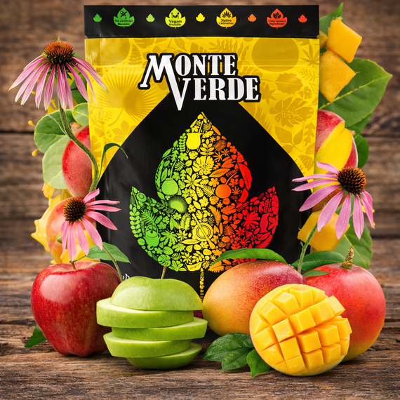 Yerba mate Monte Verde FRUTOS MANGO 500g