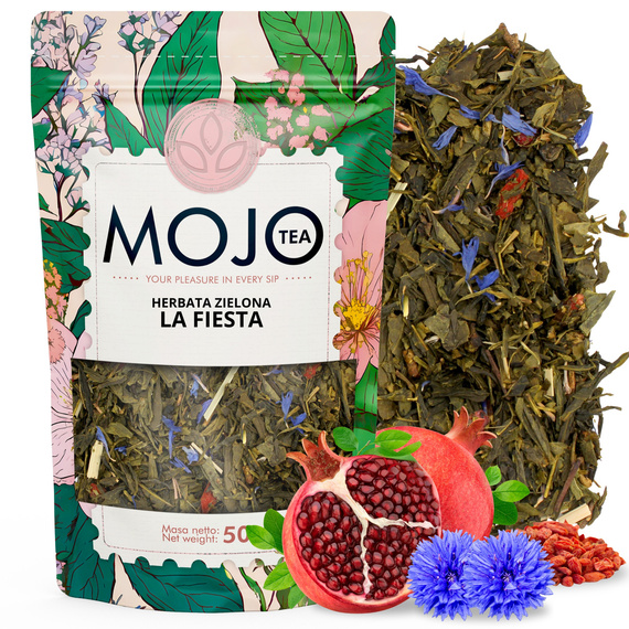 Zestaw Herbat Mojo 6 szt.W2– Naturalne Herbaty w Pudełku Prezentowym