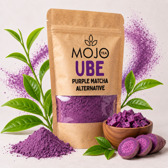 PURPLE MATCHA Alternative MOJO TEA Ube w proszku Sproszkowane