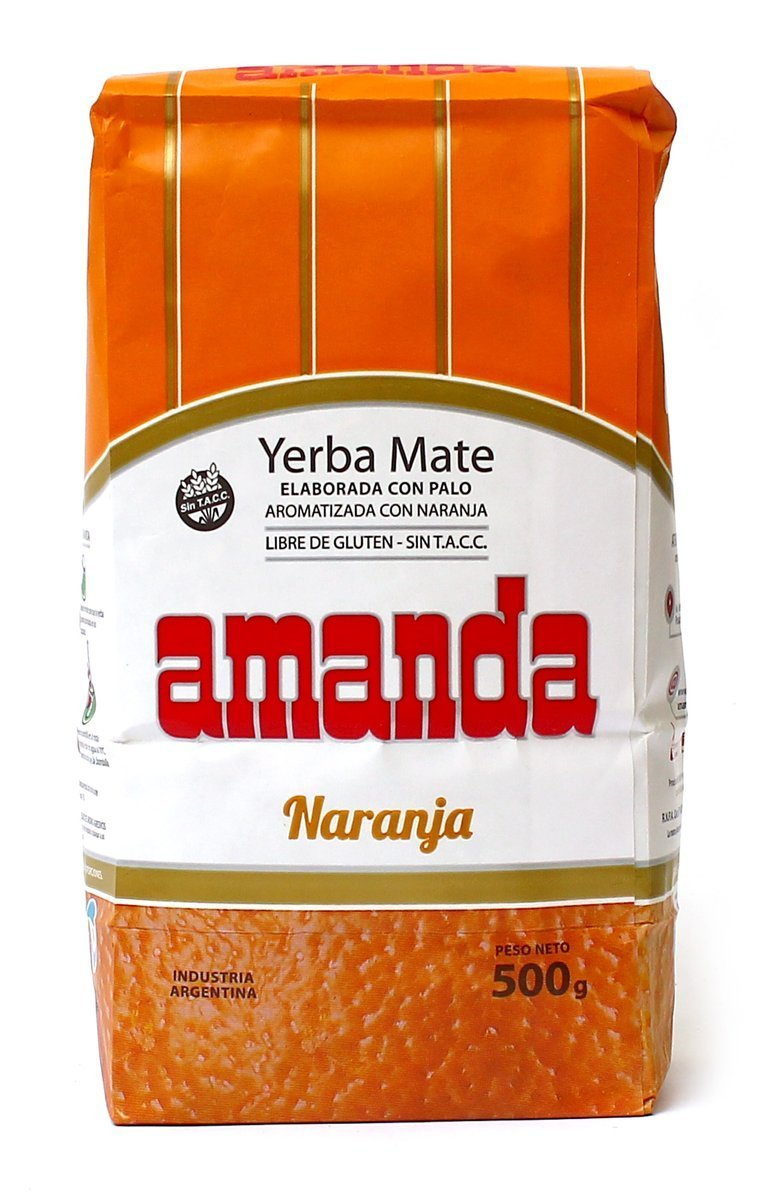 Amanda Naranja Yerba Mate, 0.5 kg