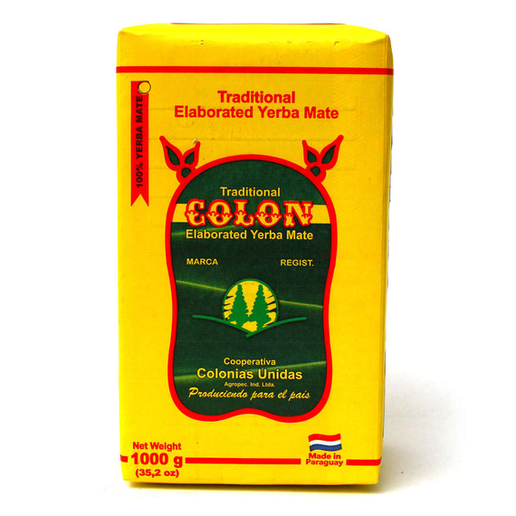 Yerba Mate COLON Traditional 2kg tradycyjna paragwajska TANIEJ!