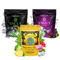 Yerba Mate Yacuy owocowe 3x 500g Cudowne Ożeźwienie Brazylijska Terere 1,5Kg