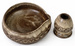 Ceramiczny zestaw do przygotowania herbaty Matcha - Miseczka i Podstawka pod Chasen 