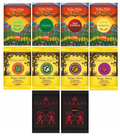 Yerba Mate NAJLEPSZE NA START 10x50g TYLKO OWOCOWE