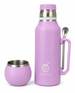 Termos SET DE MATE PLUS Lila róż YERBA MATE 1,3 L + TYKWA + BOMBILLA