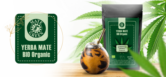 Zestaw startowy Organic - Bombilla + Matero + Yerba Mate SLIM FIT