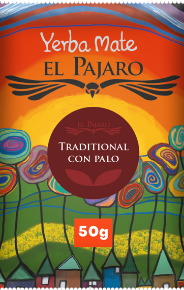 Yerba mate El Pajaro Tradicional Con Palo