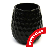 WYPRZEDAŻ-Naczynie Ceramiczne Matero Querida Black 360 ml- niewielkie wady w szkliwie