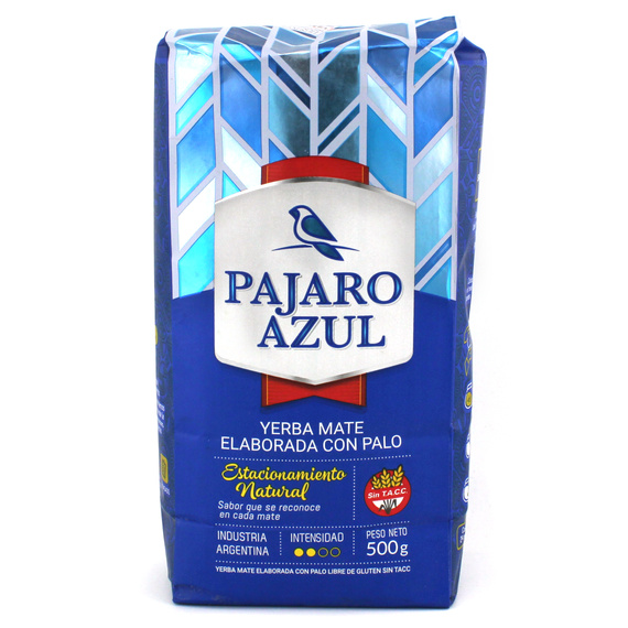 Argentyńska Yerba Mate Pajaro Azul Premium Estacionamiento 500g