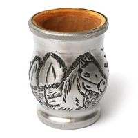 Oryginalne Matero do Yerba Mate Palo Santo Pueblo - wersja 1