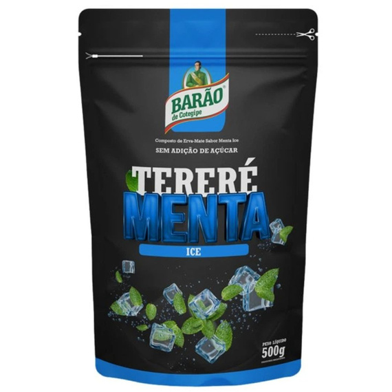 Yerba Mate Barão Tereré Menta ICE 500g
