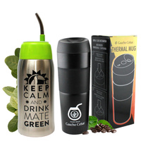 Termos Do Yerba Mate Kawy Kubek Matero Z Systemem Gaucho Yerbomos