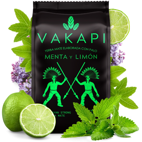 Yerba Mate Vakapi Menta Limon soczysta orzeżwiająca MOCNA!