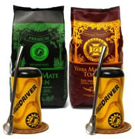 Zestaw Yerba Mate Green Absinth Toasted 400g dla Par