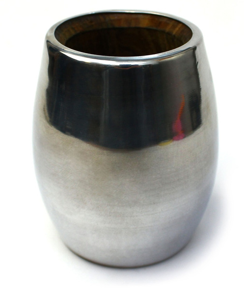 WYPRZEDAŻ - Matero do yerba mate Palo Santo OVAL 70-120 ml - delikatnie pęknięte drewno