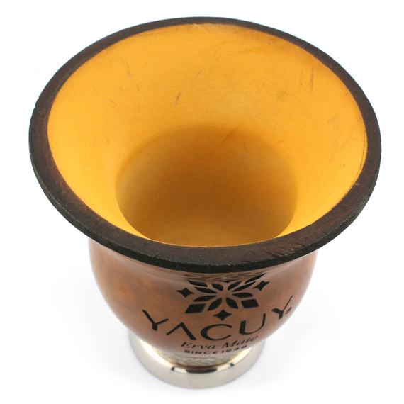 Yacuy Porongo Natural 200-300 ml - ze złotą podstawką