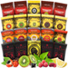Zestaw 20x50g 1kg próbek yerba mate z owocami, ziołami różne rodzaje i smaki